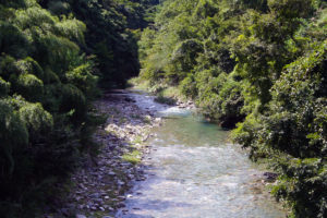 櫛田川（三重県松阪市飯高町波瀬の道の駅近く）